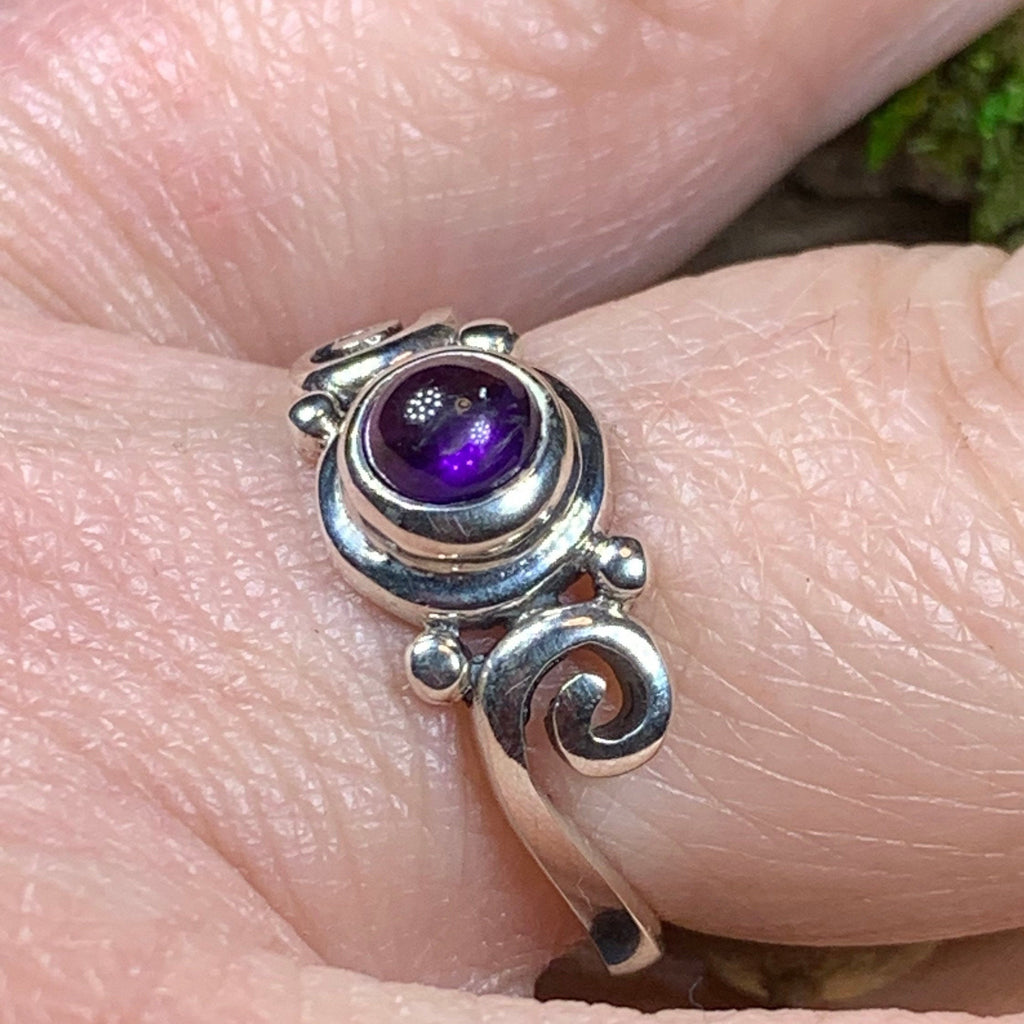 Jillian Celtic Knot Amethyst Ring
