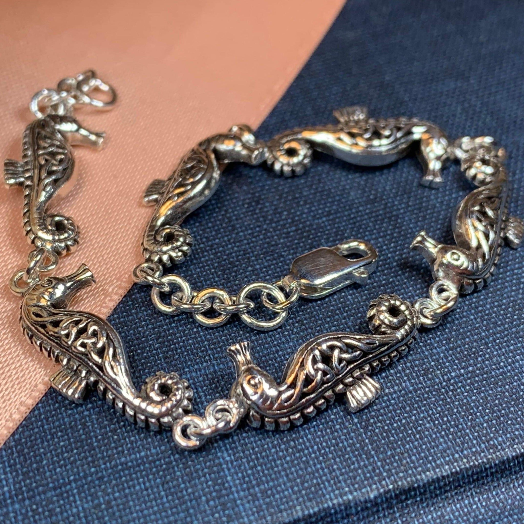 Celtic Seahorse Bracelet