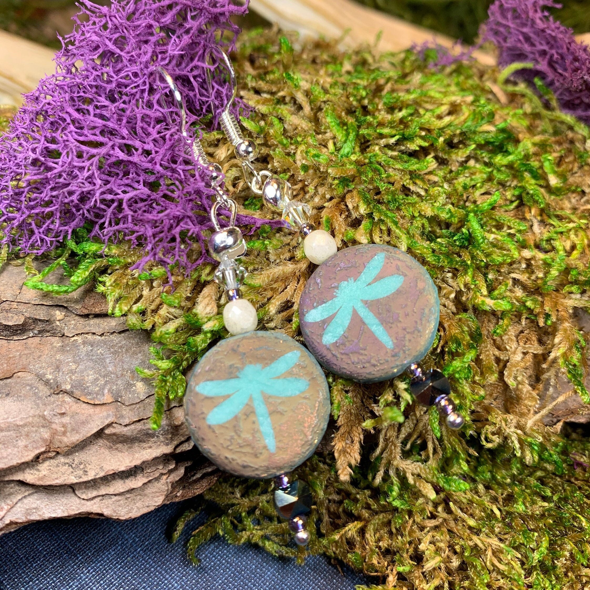 Summer Dragonfly Earrings