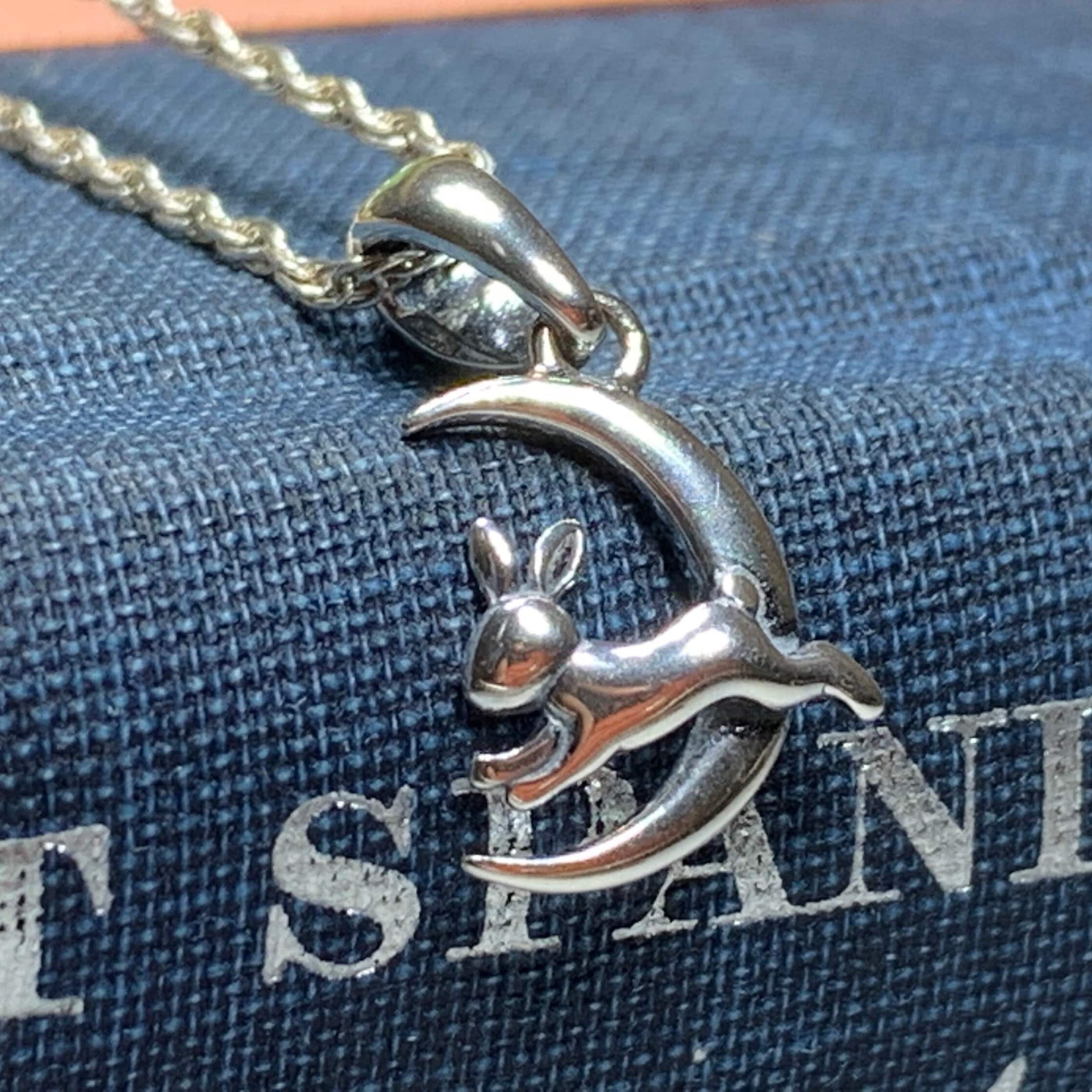 Roxy Rabbit Moon Necklace