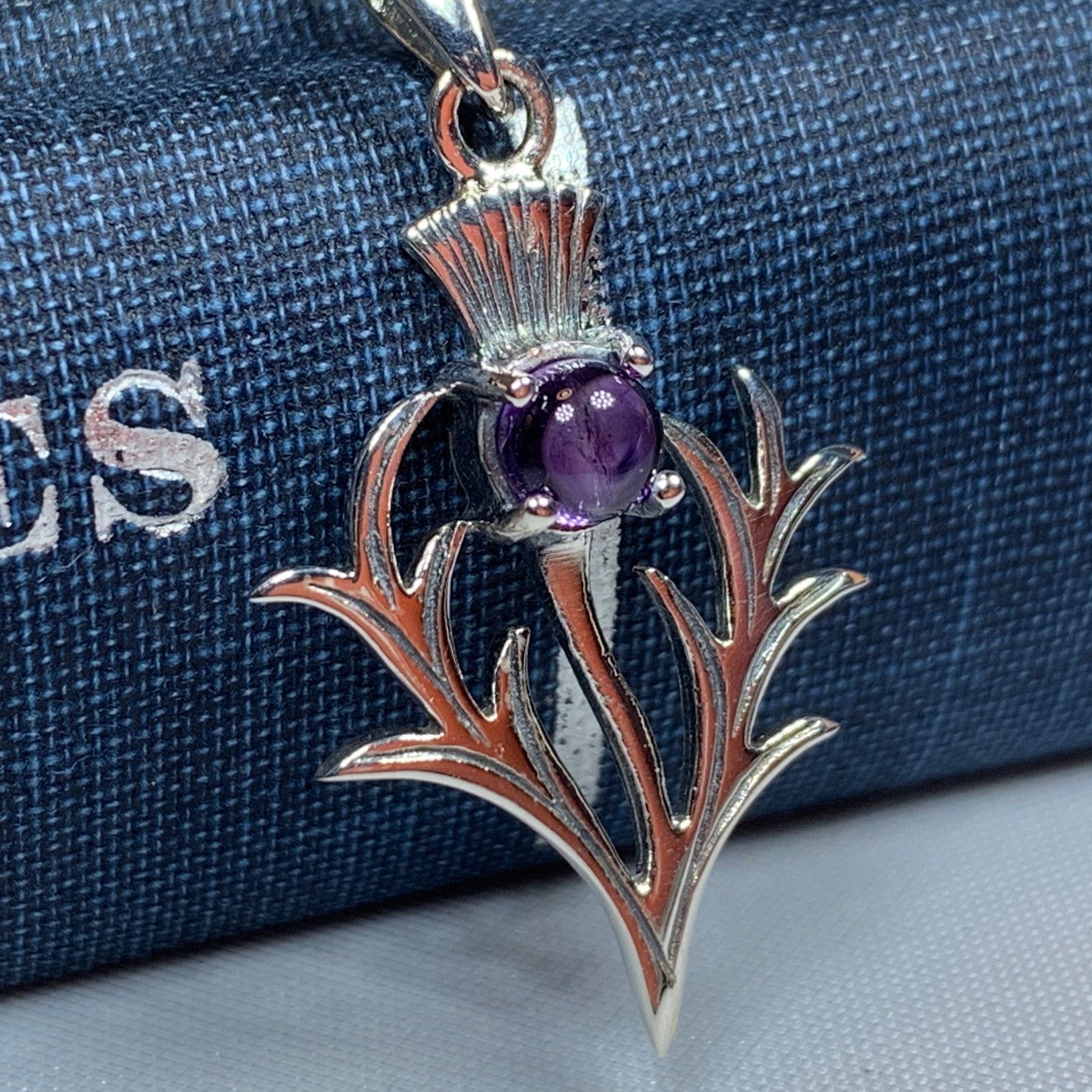 Jacobite Thistle Necklace