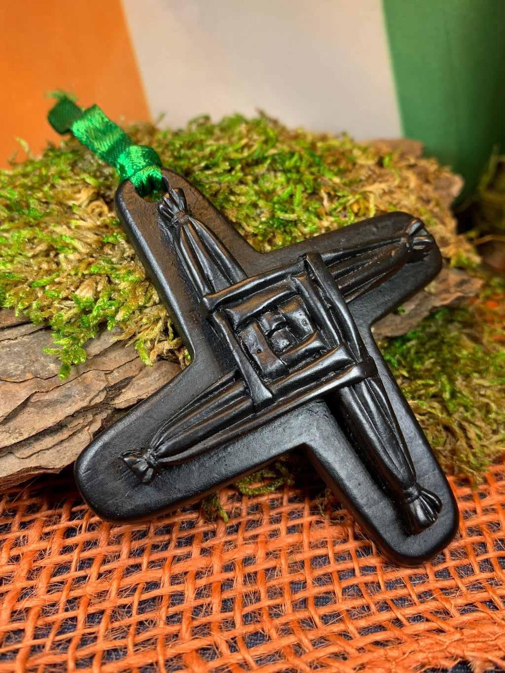 Saint Brigid's Irish Cross Ornament