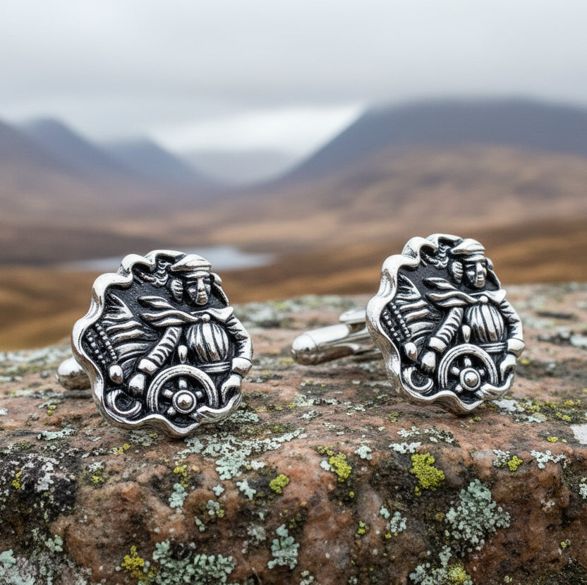 Nautical Sea Captain Cufflinks for Men