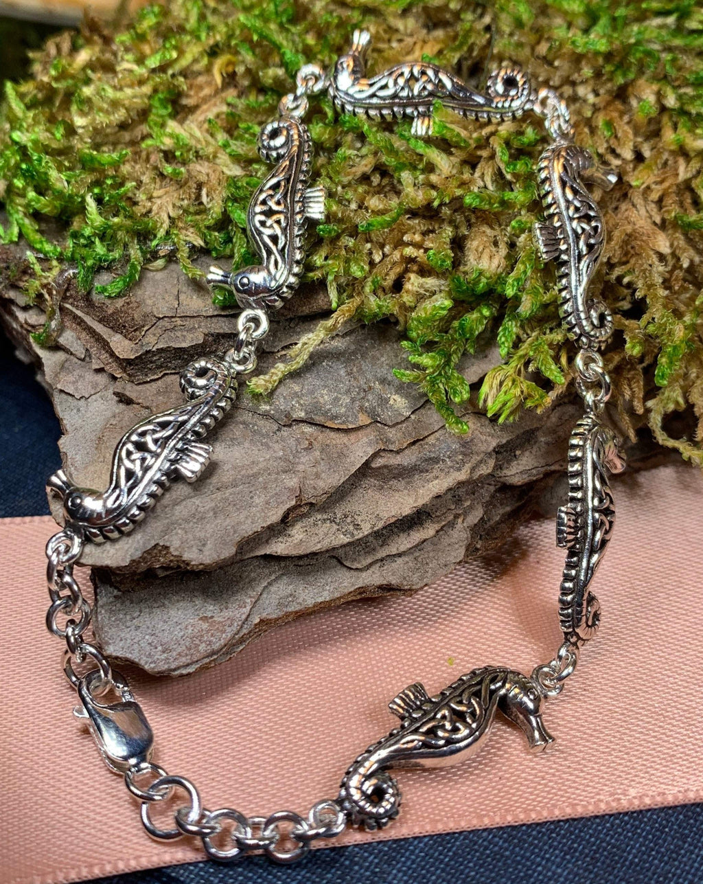Celtic Seahorse Bracelet