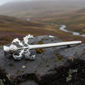 Loch Awe Thistle Kilt Pin - Handmade in Scotland