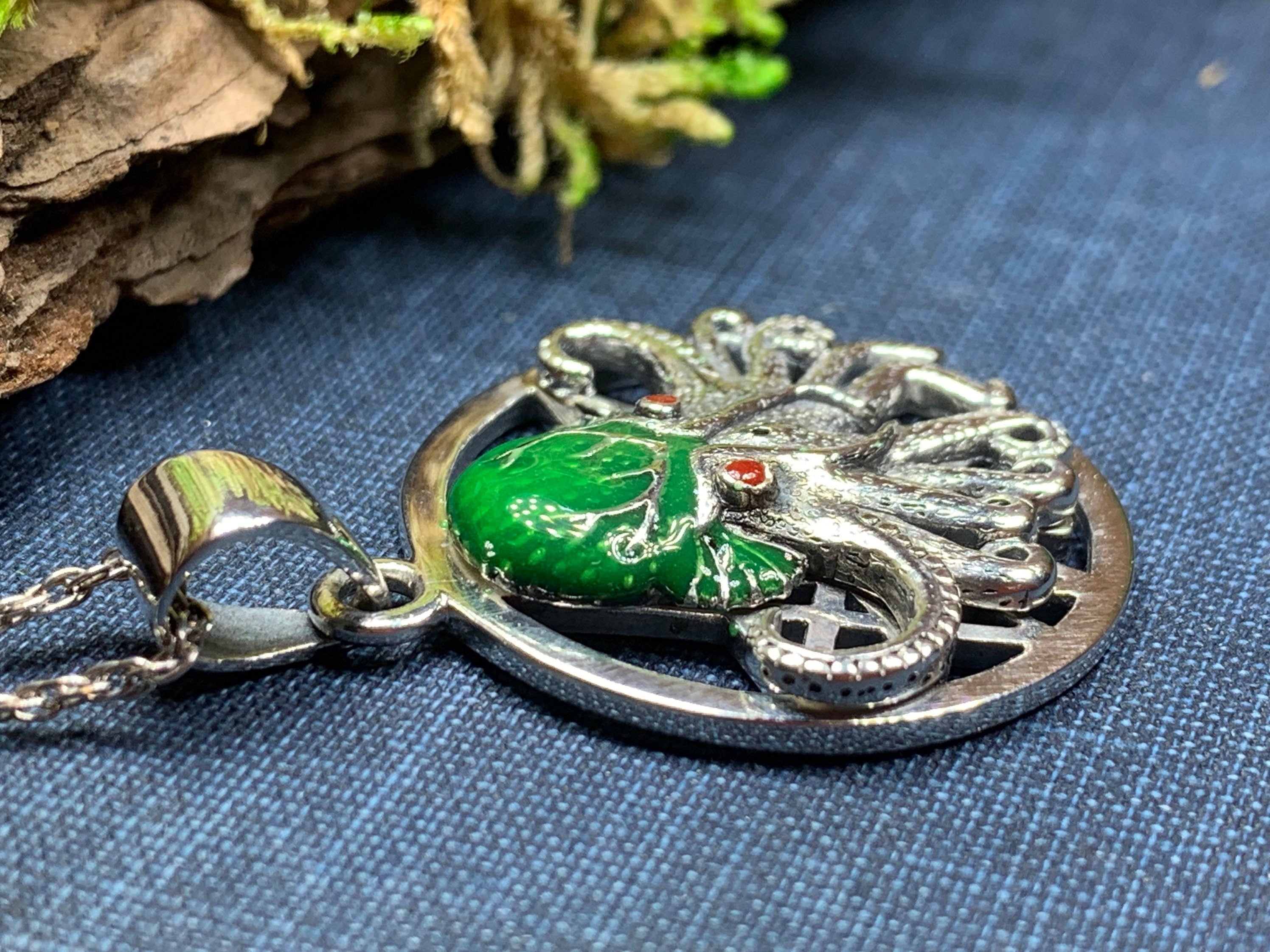 Lovecraft Octopus Necklace