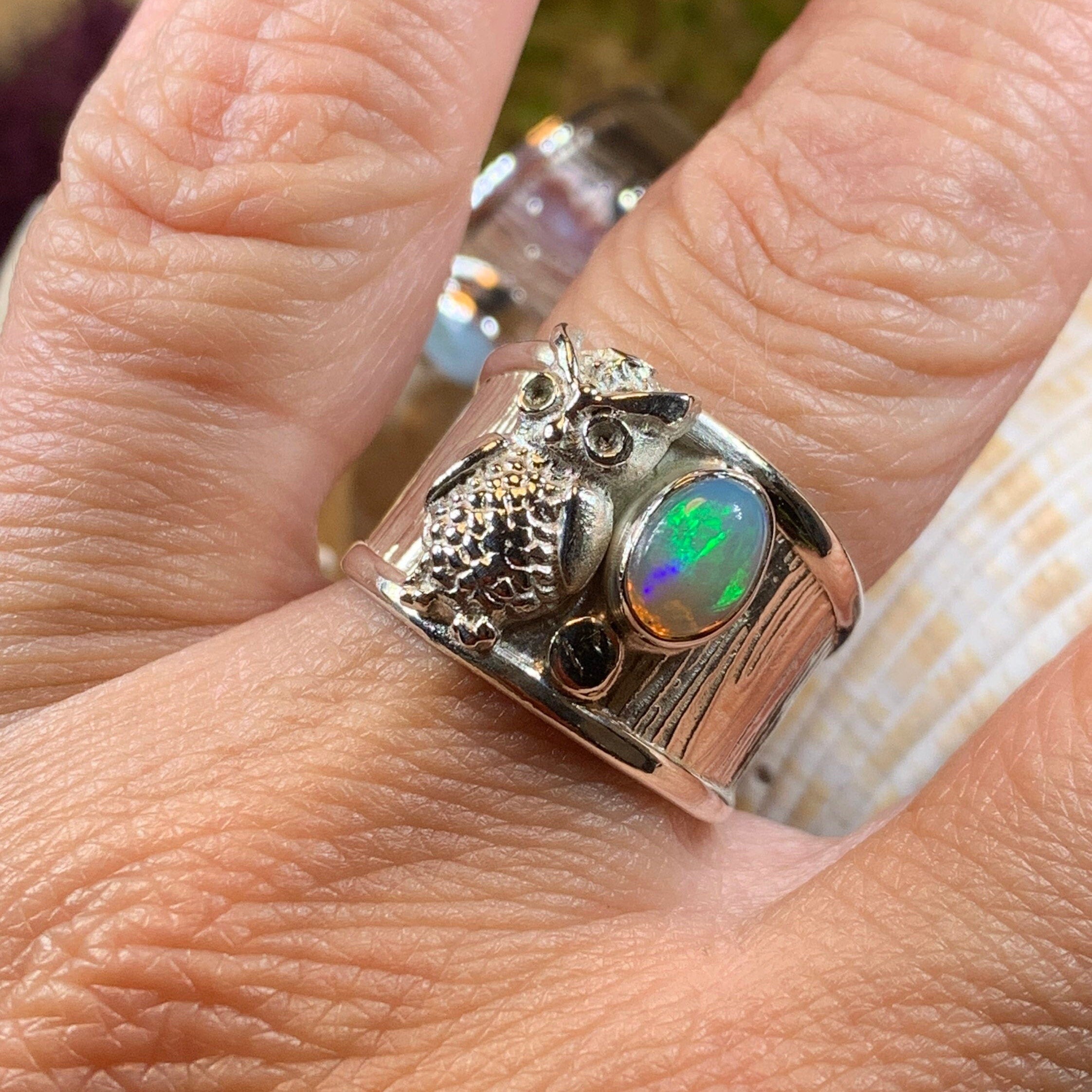 Olette Owl Ring