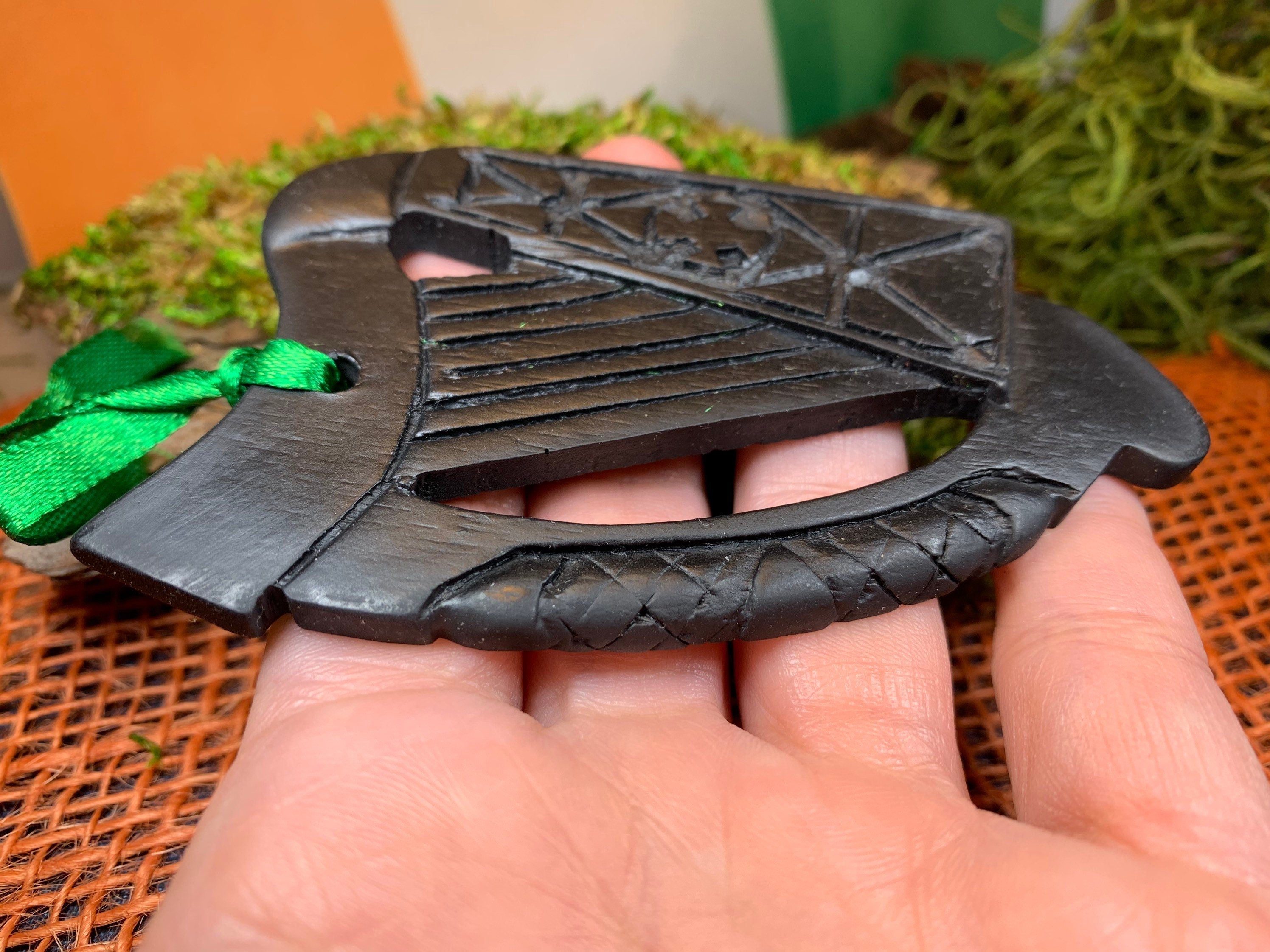 Irish Harp Turf Ornament