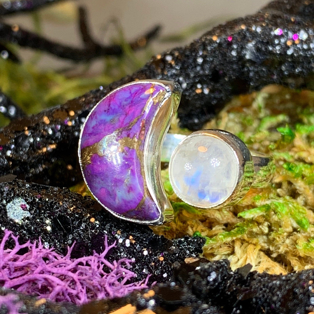 Khoeli Crescent Moon Ring