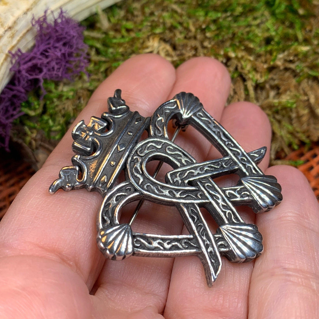 Siofa Scottish Luckenbooth Brooch - Handmade in Scotland