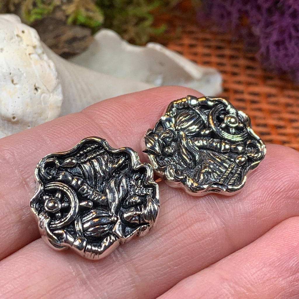 Nautical Sea Captain Cufflinks for Men