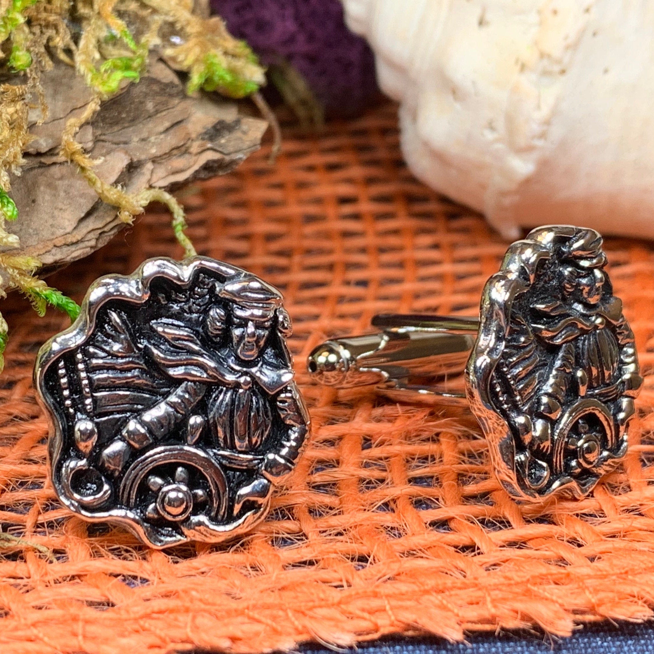 Nautical Sea Captain Cufflinks for Men