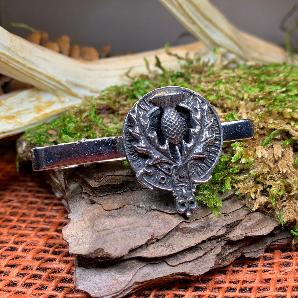 Bold Thistle Tie Bar