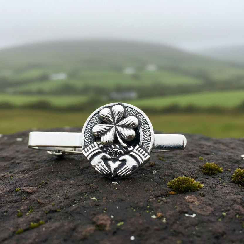 Ireland Claddagh Tie Bar
