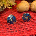 Celtic Spiral Stud Earrings