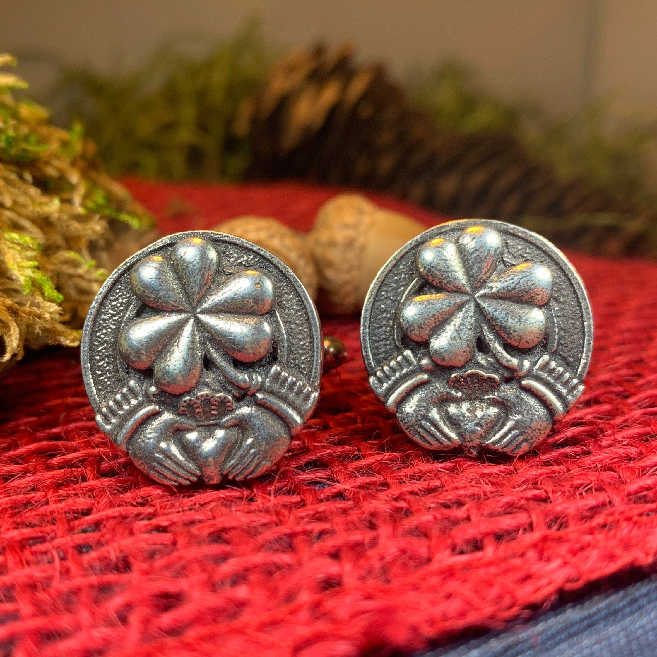 Irish Shamrock Cufflinks