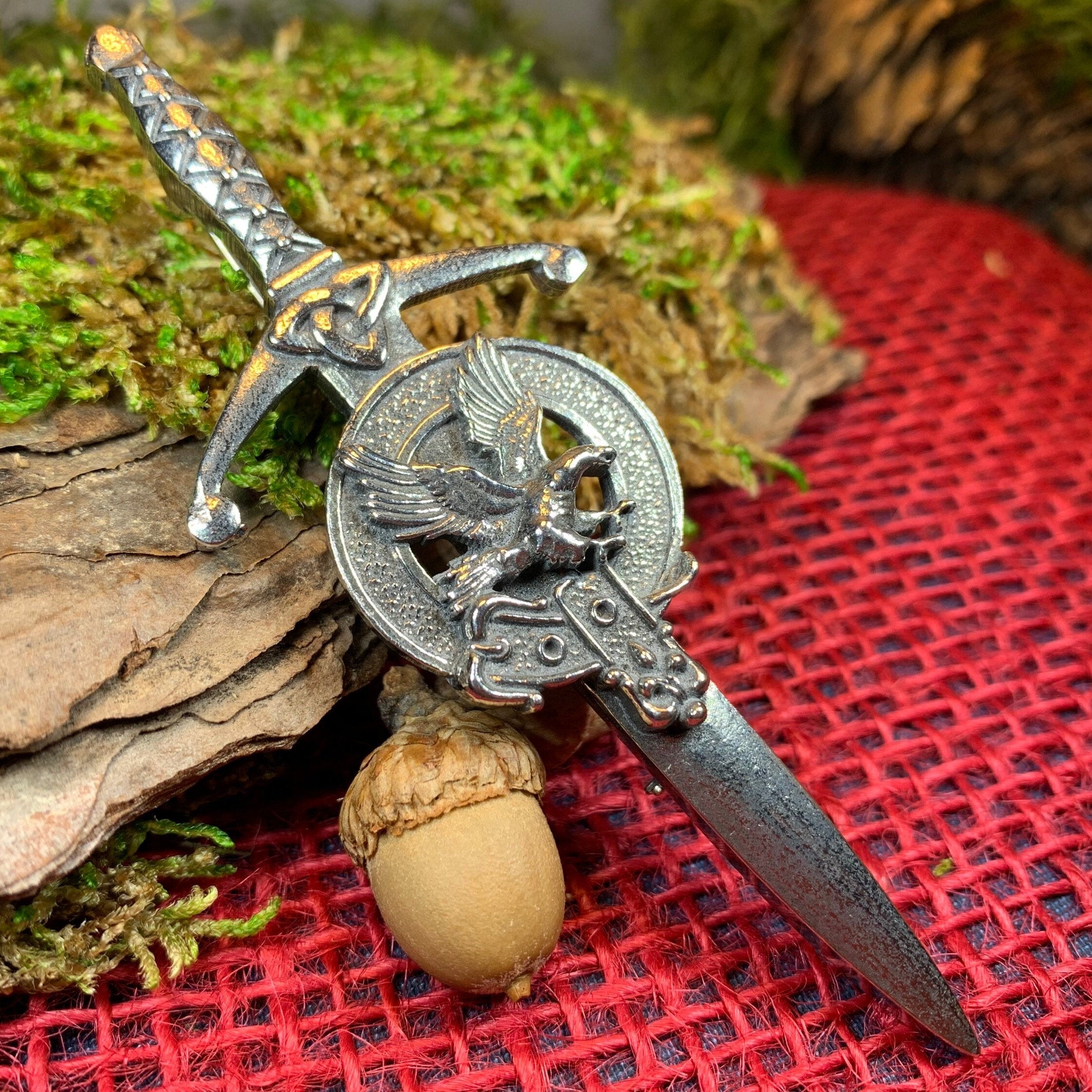 Eagle Kilt Pin