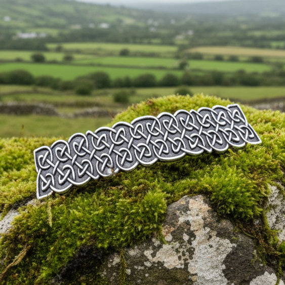 Joy Celtic Knot Hair Clip for Women