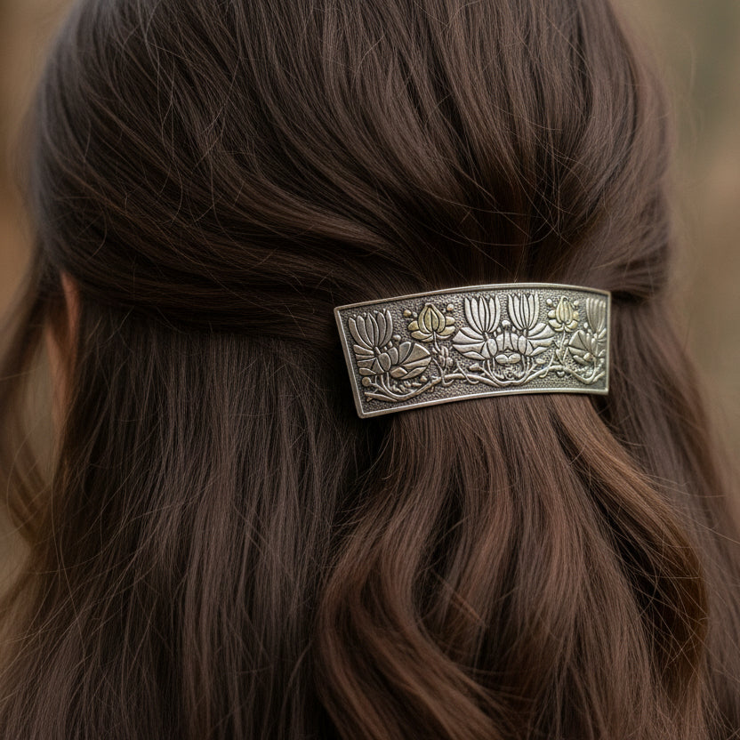 Monet's Waterlillies Hair Clip for Women