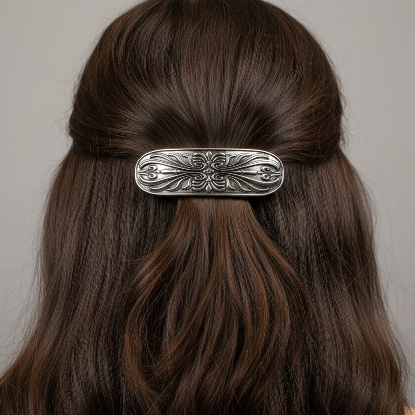 Scroll Celtic Knot Hair Clip for Women
