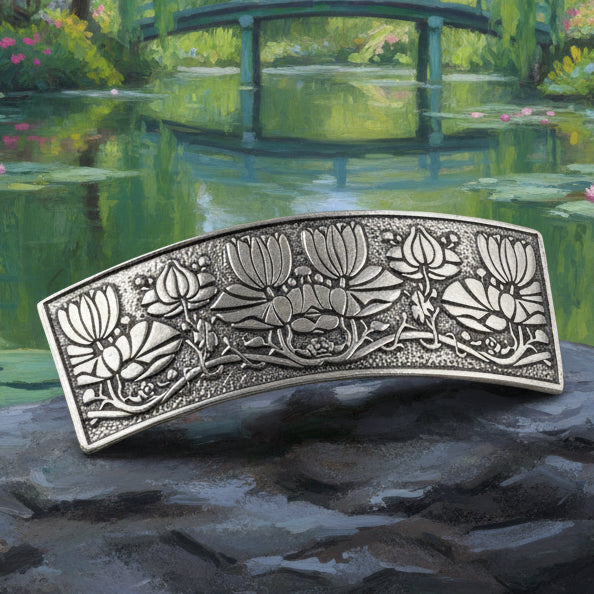 Monet's Waterlillies Hair Clip for Women