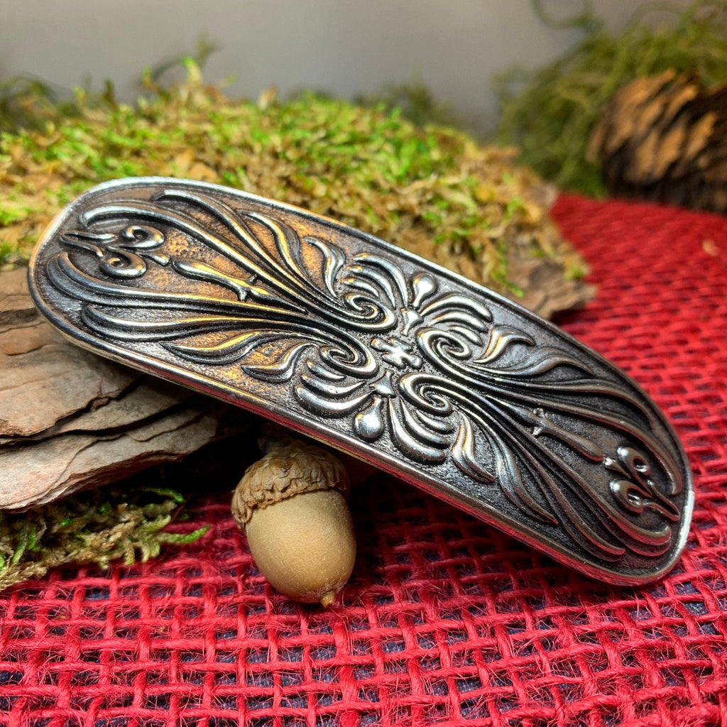 Scroll Celtic Knot Hair Clip for Women