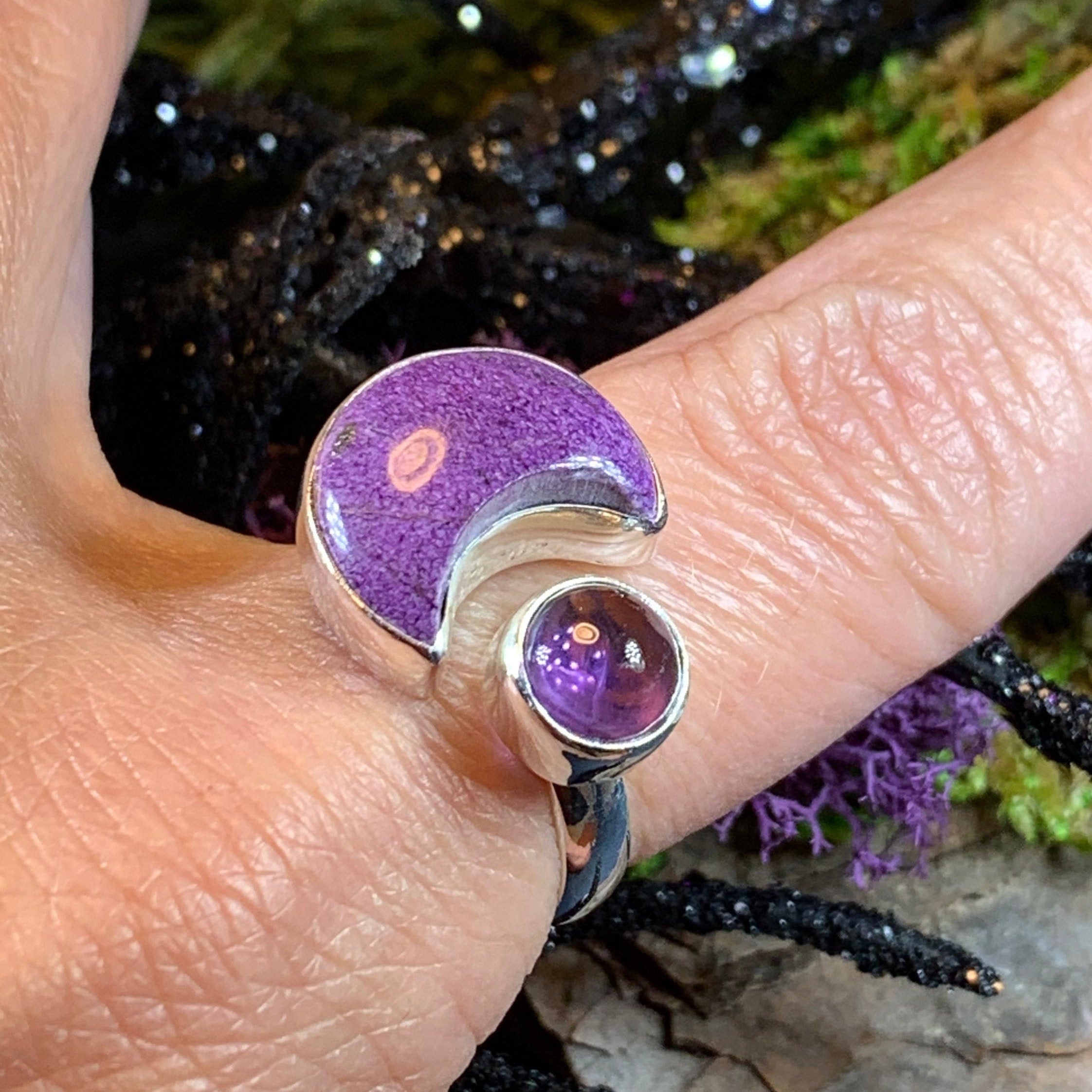 Khoeli Crescent Moon Ring