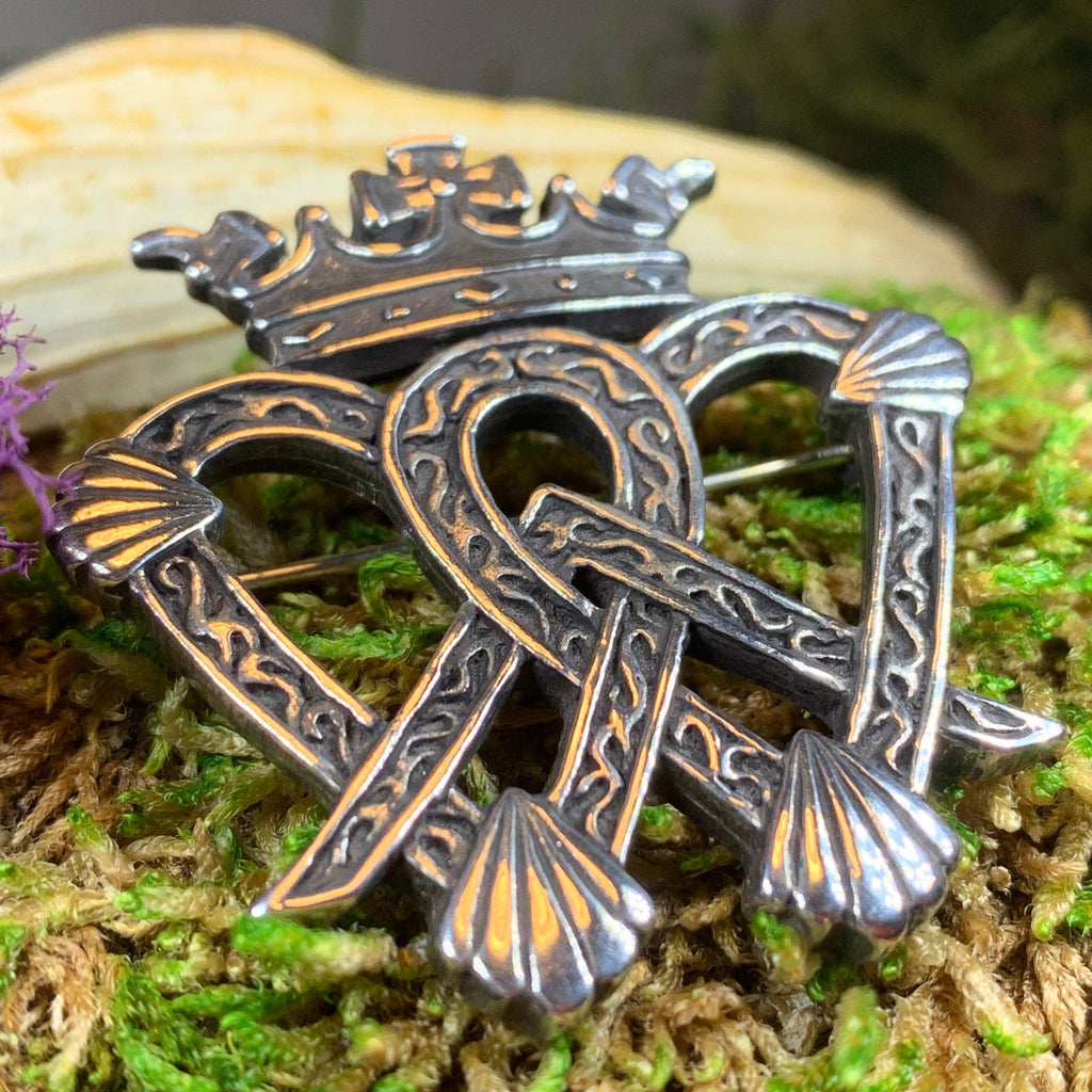 Siofa Scottish Luckenbooth Brooch - Handmade in Scotland