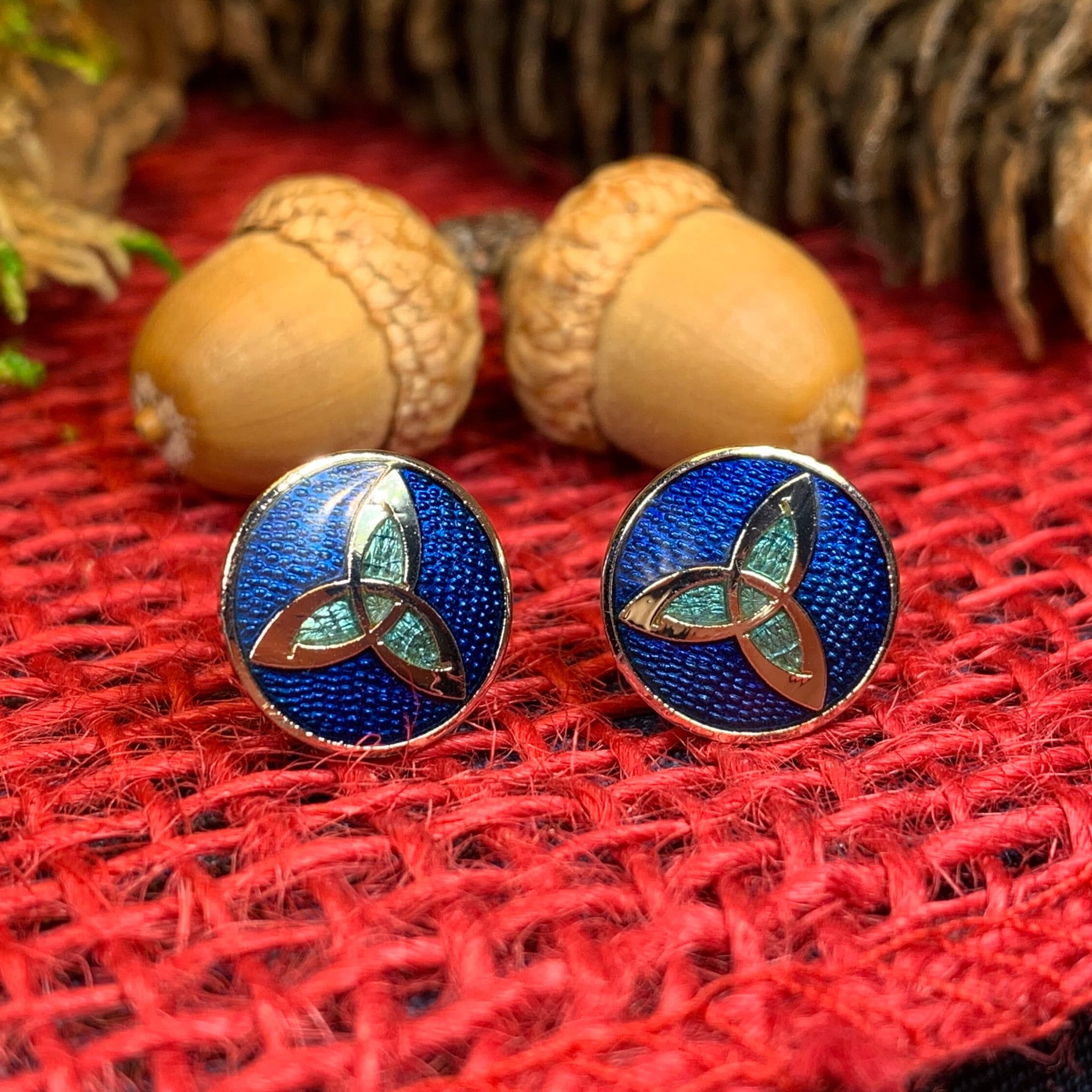 Trinity Knot Stud Earrings