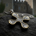 Alfred Celtic Cross Necklace in Sterling Silver