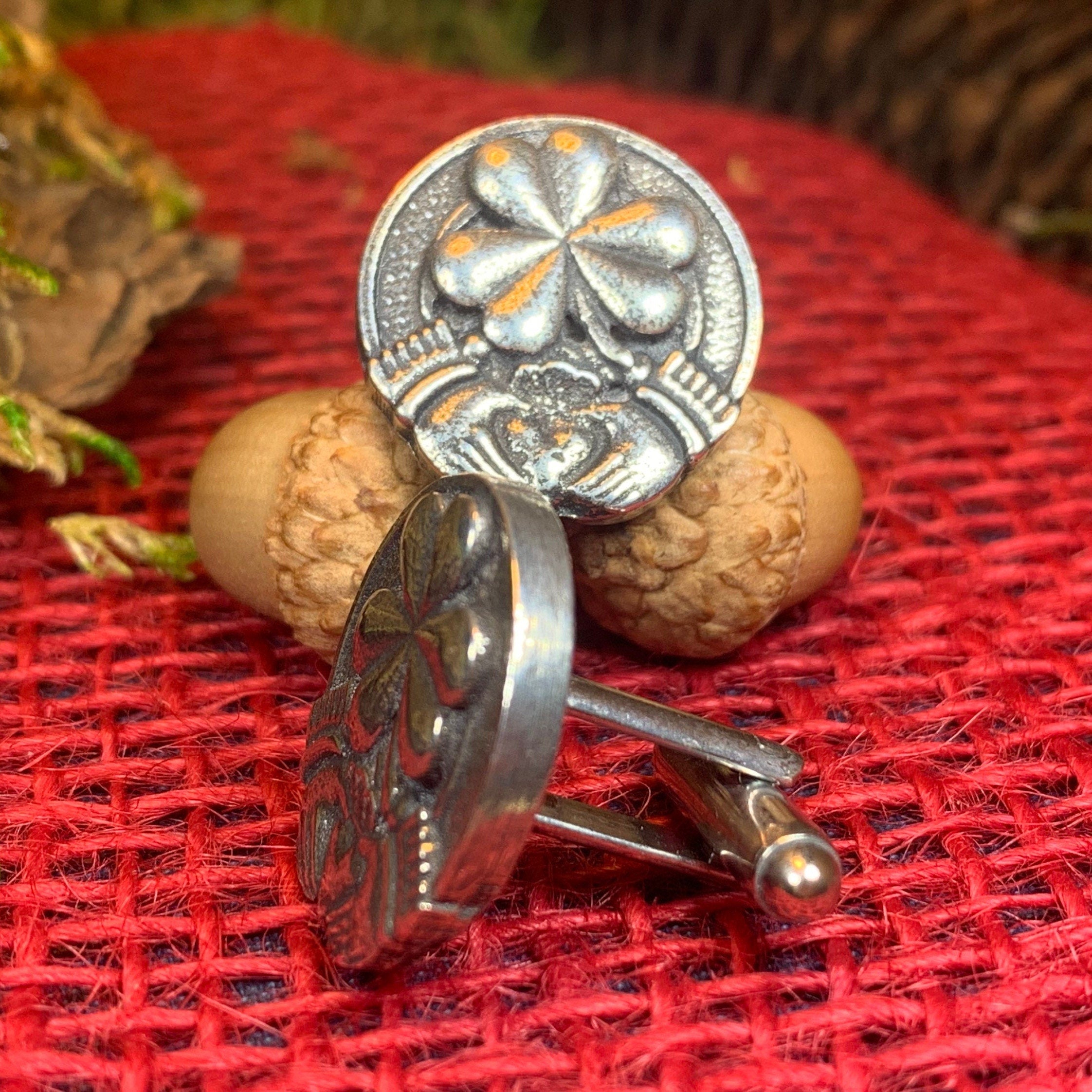 Irish Shamrock Cufflinks