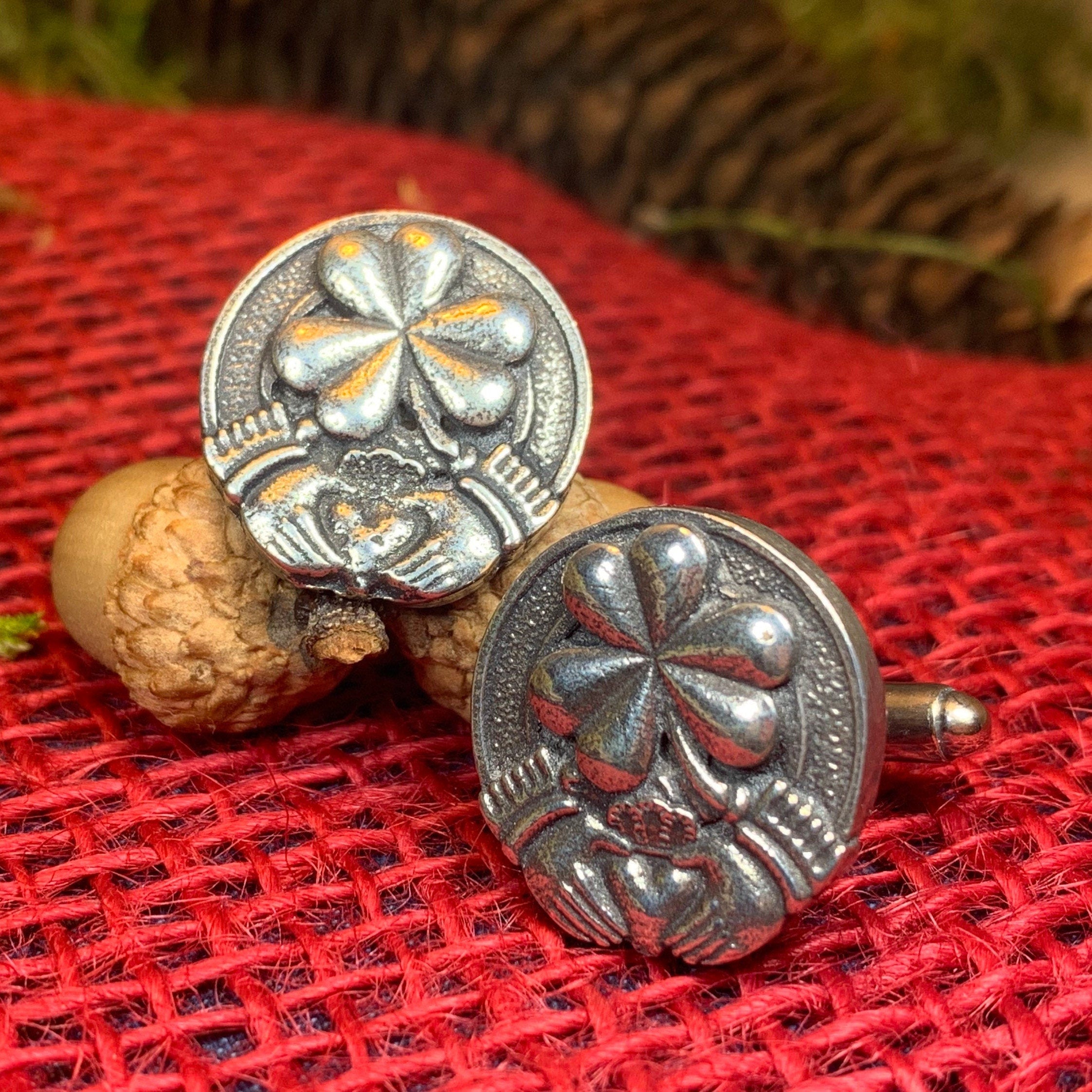 Irish Shamrock Cufflinks