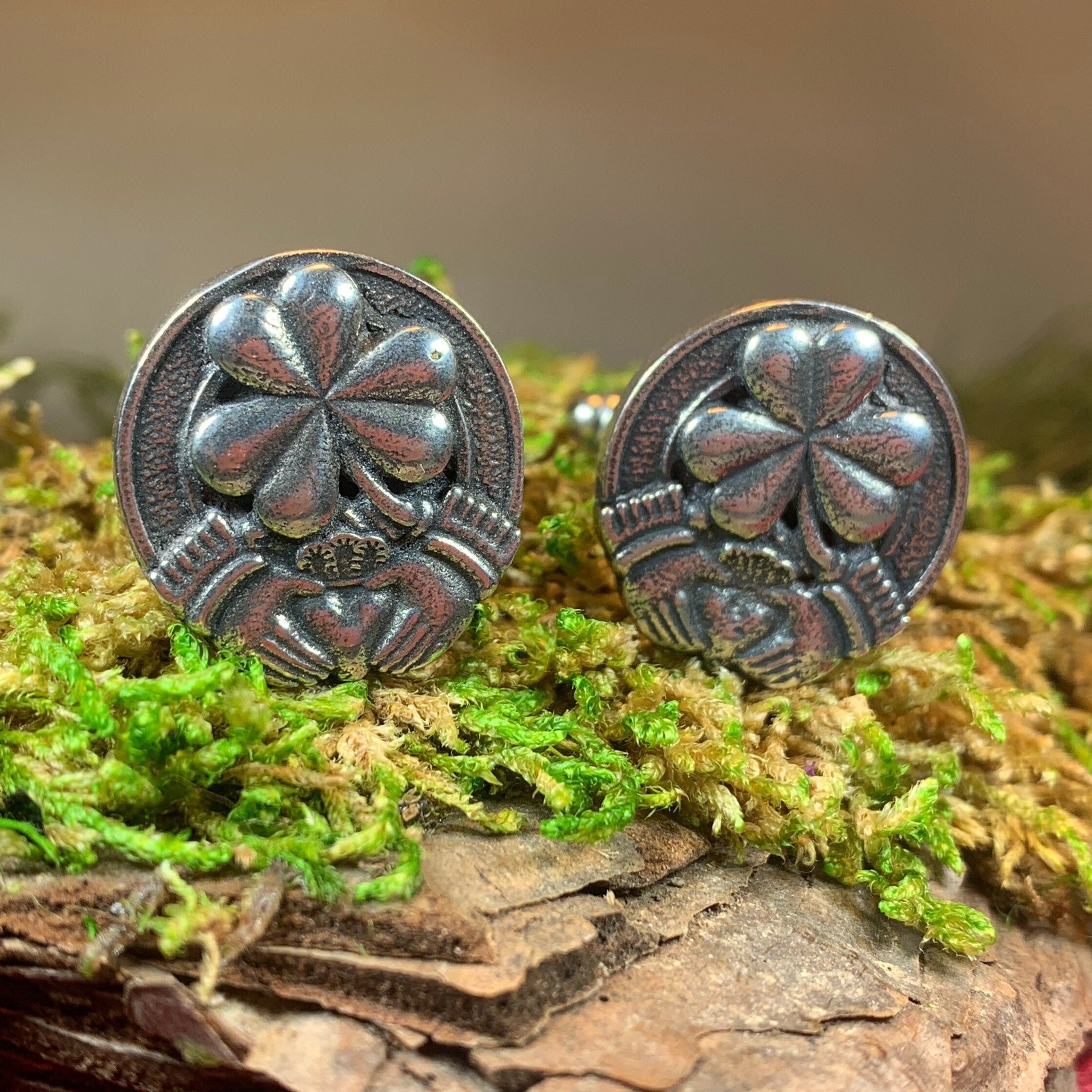 Irish Shamrock Cufflinks