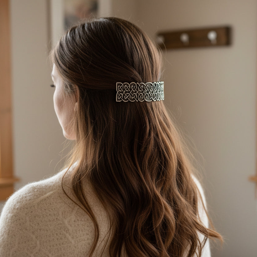 Joy Celtic Knot Hair Clip for Women