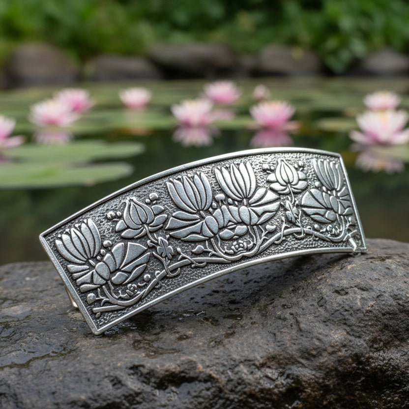 Monet's Waterlillies Hair Clip for Women