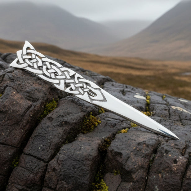 Rori Celtic Kilt Pin - Handmade in Scotland