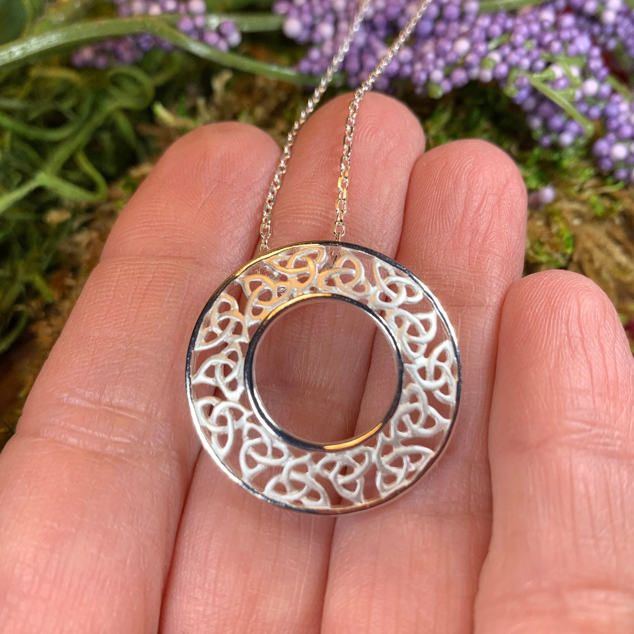 Forever Celtic Knot Necklace - Made in Ireland