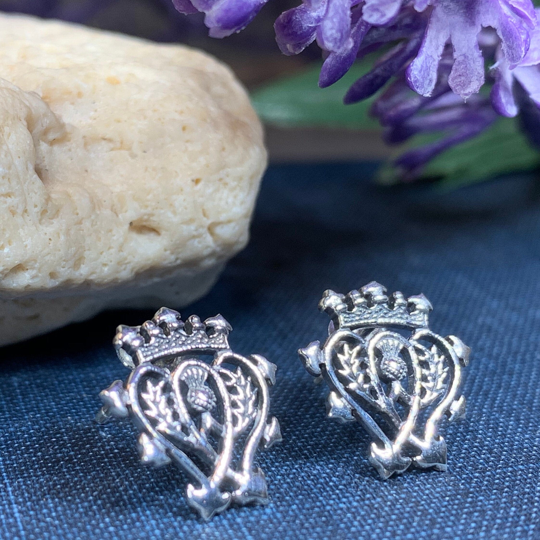 Luckenbooth Post Earrings