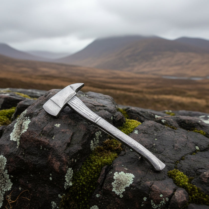 Fireman's Axe Kilt Pin - Handmade in Scotland