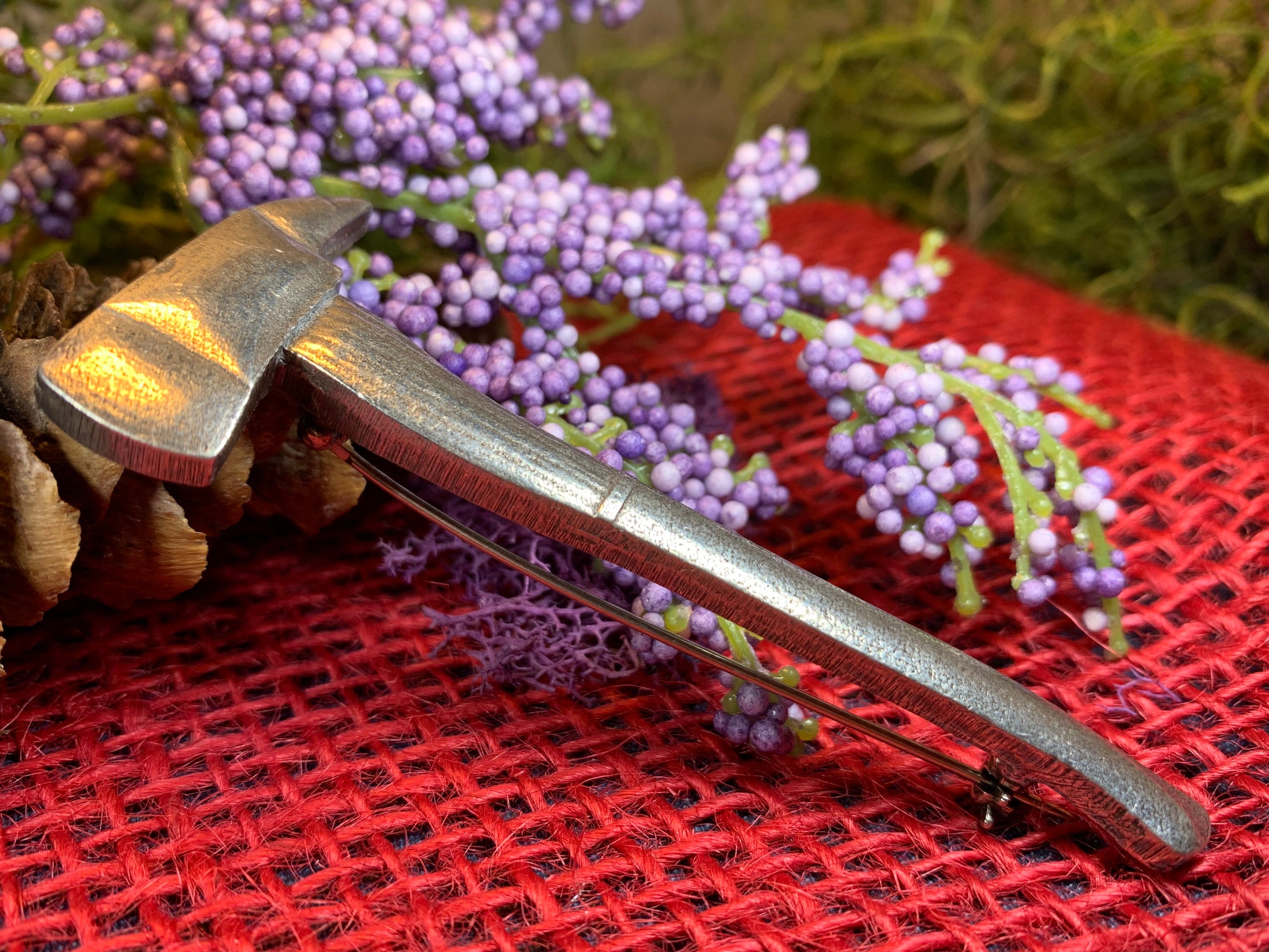 Fireman's Axe Kilt Pin - Handmade in Scotland