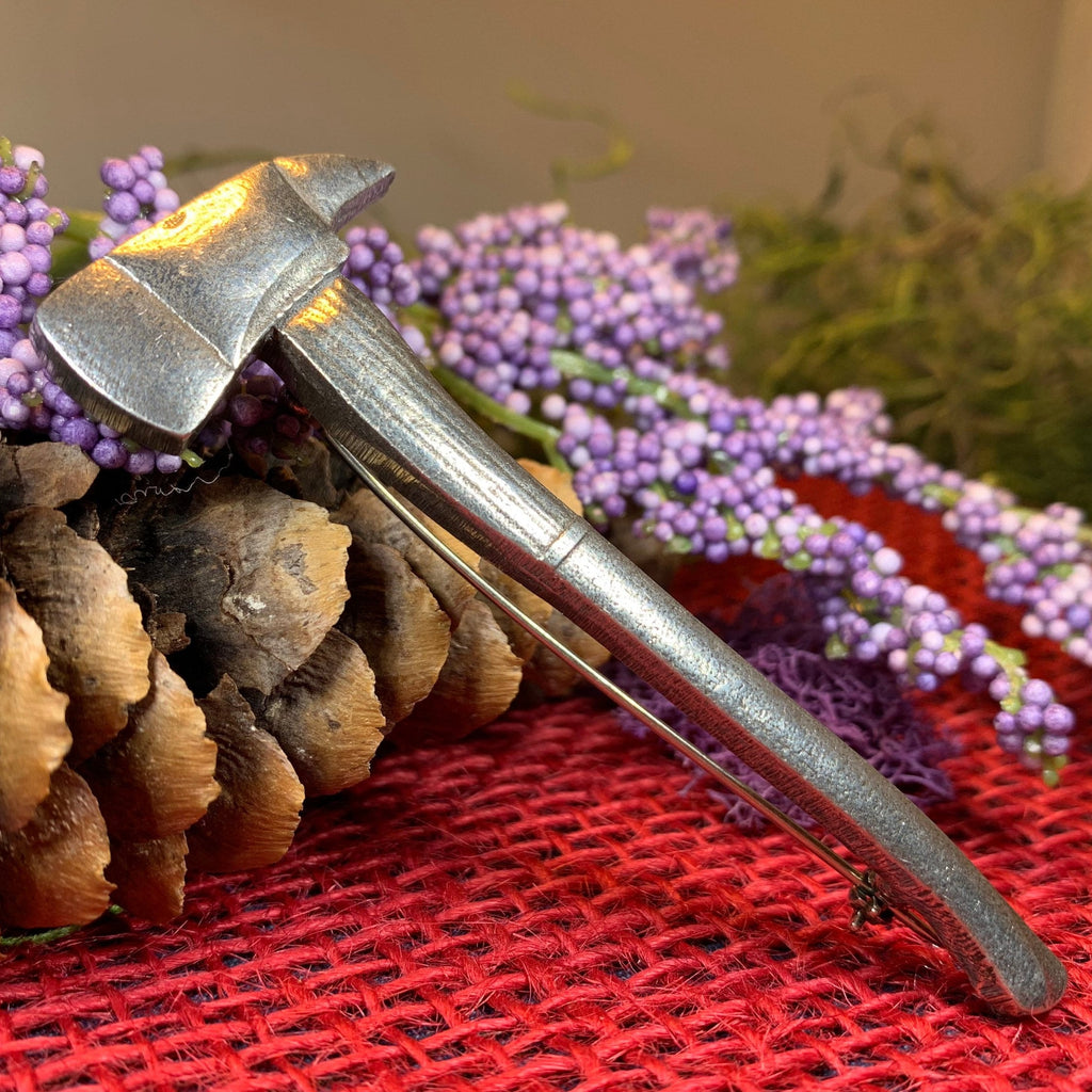 Fireman's Axe Kilt Pin - Handmade in Scotland