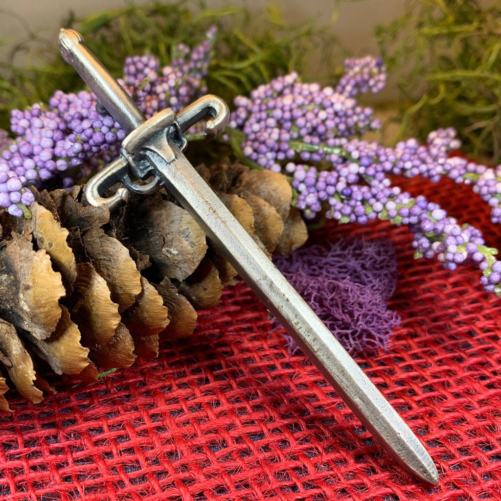 Wallace Sword Kilt Pin - Handmade in Scotland
