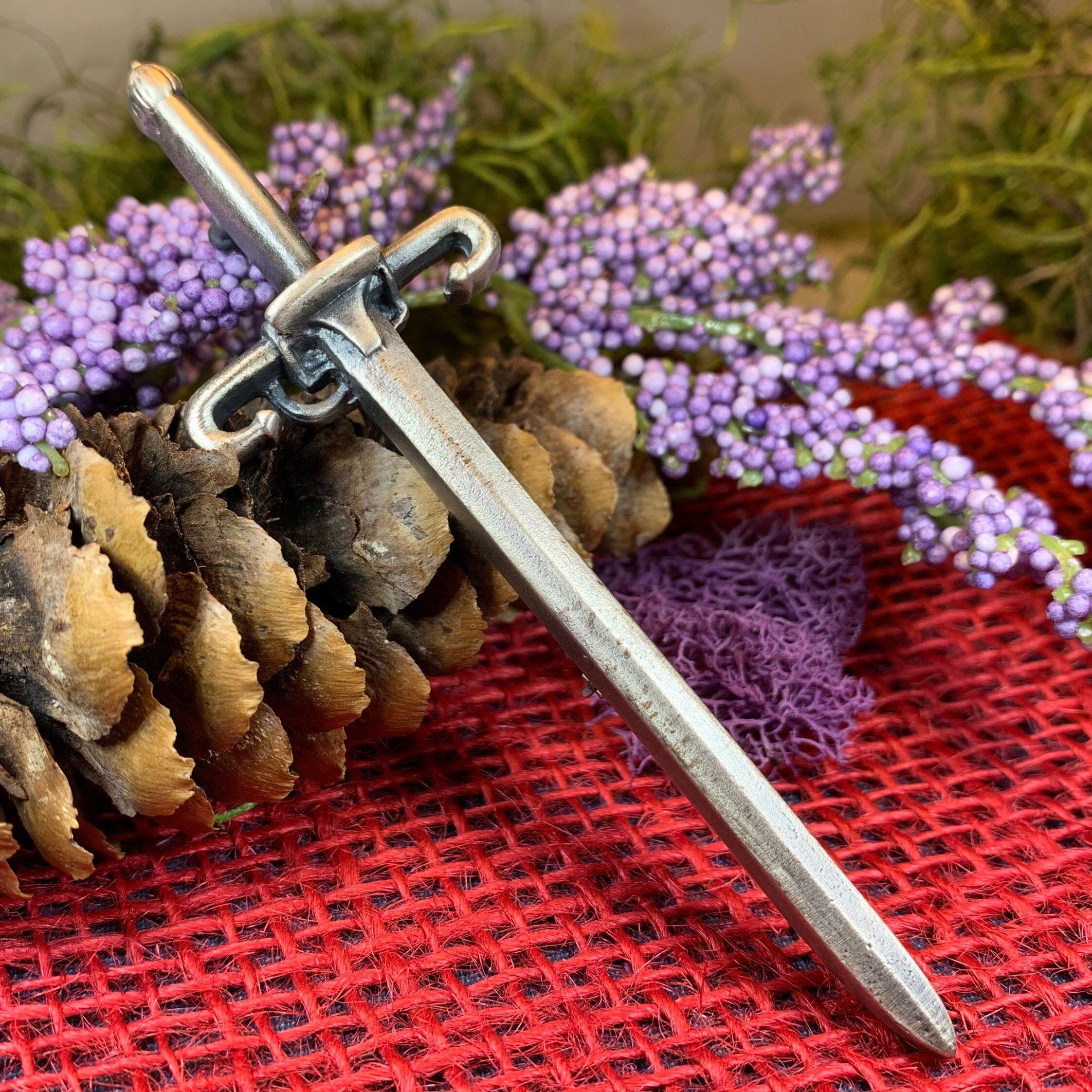Wallace Sword Kilt Pin - Handmade in Scotland