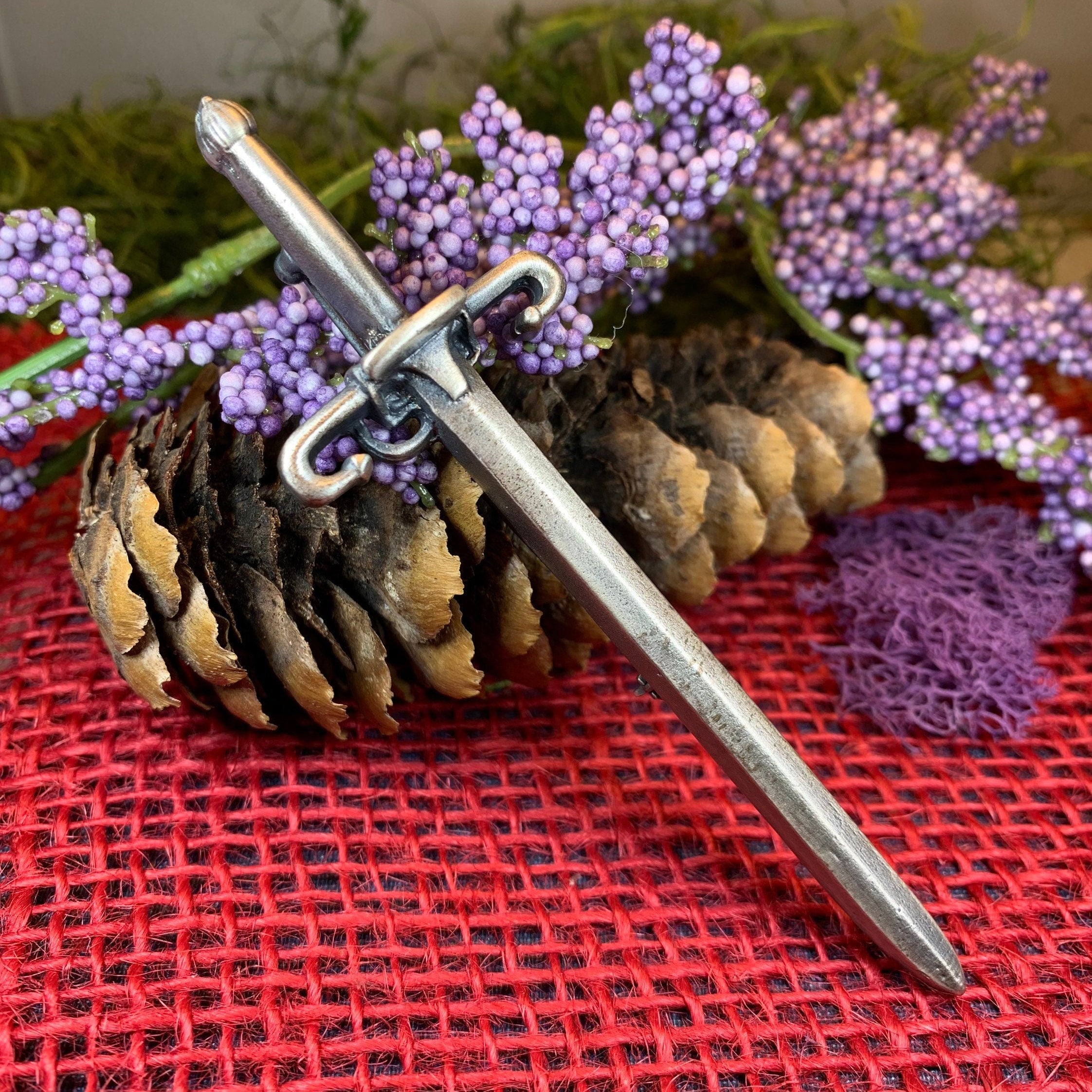 Wallace Sword Kilt Pin - Handmade in Scotland