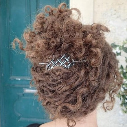 Cora Celtic Knot Hair Slide for Women