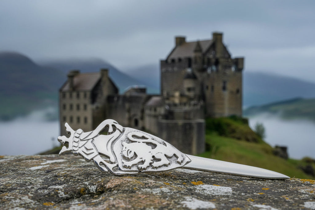 Lion Sword Kilt Pin- Handmade in Scotland