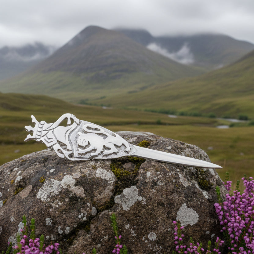 Lion Sword Kilt Pin- Handmade in Scotland