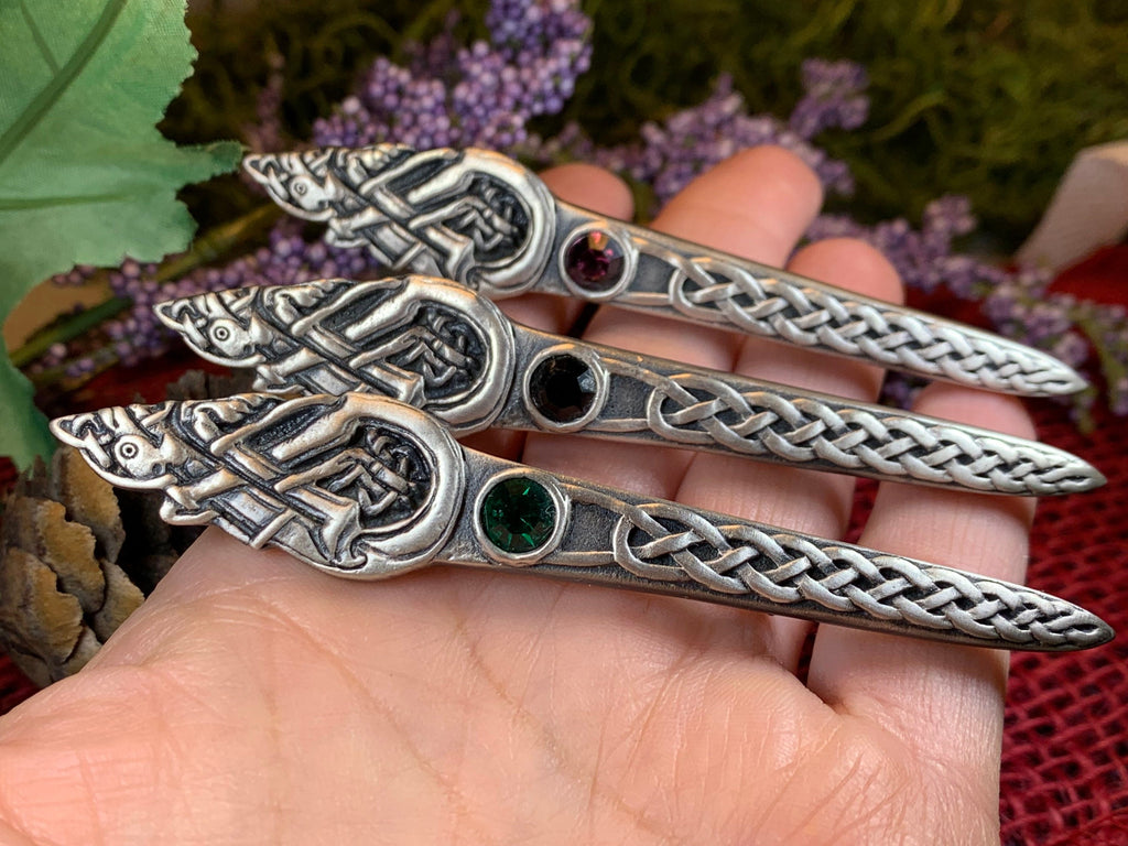 Celtic Dog Kilt Pin - Handmade in Scotland