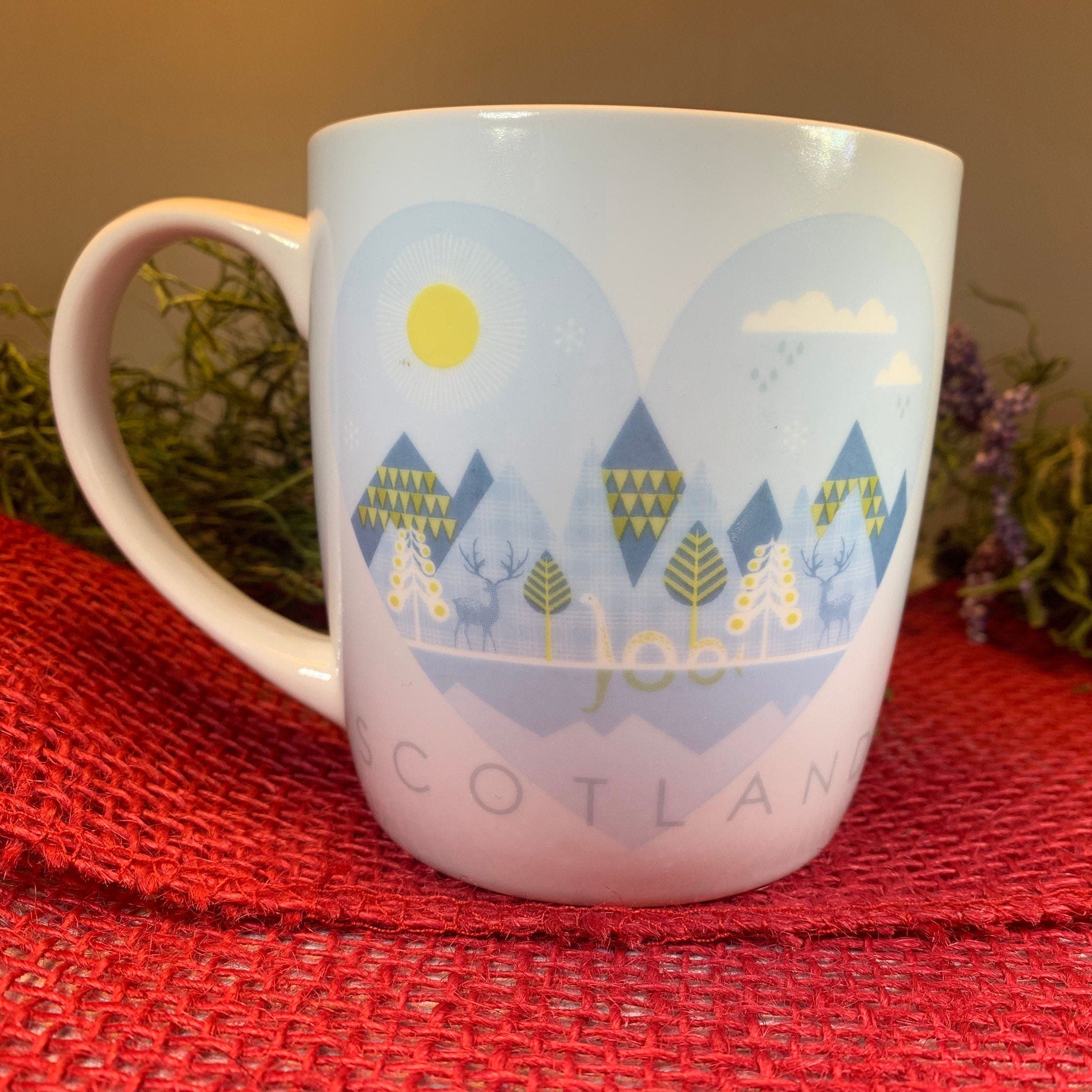 I Love Scotland Mug
