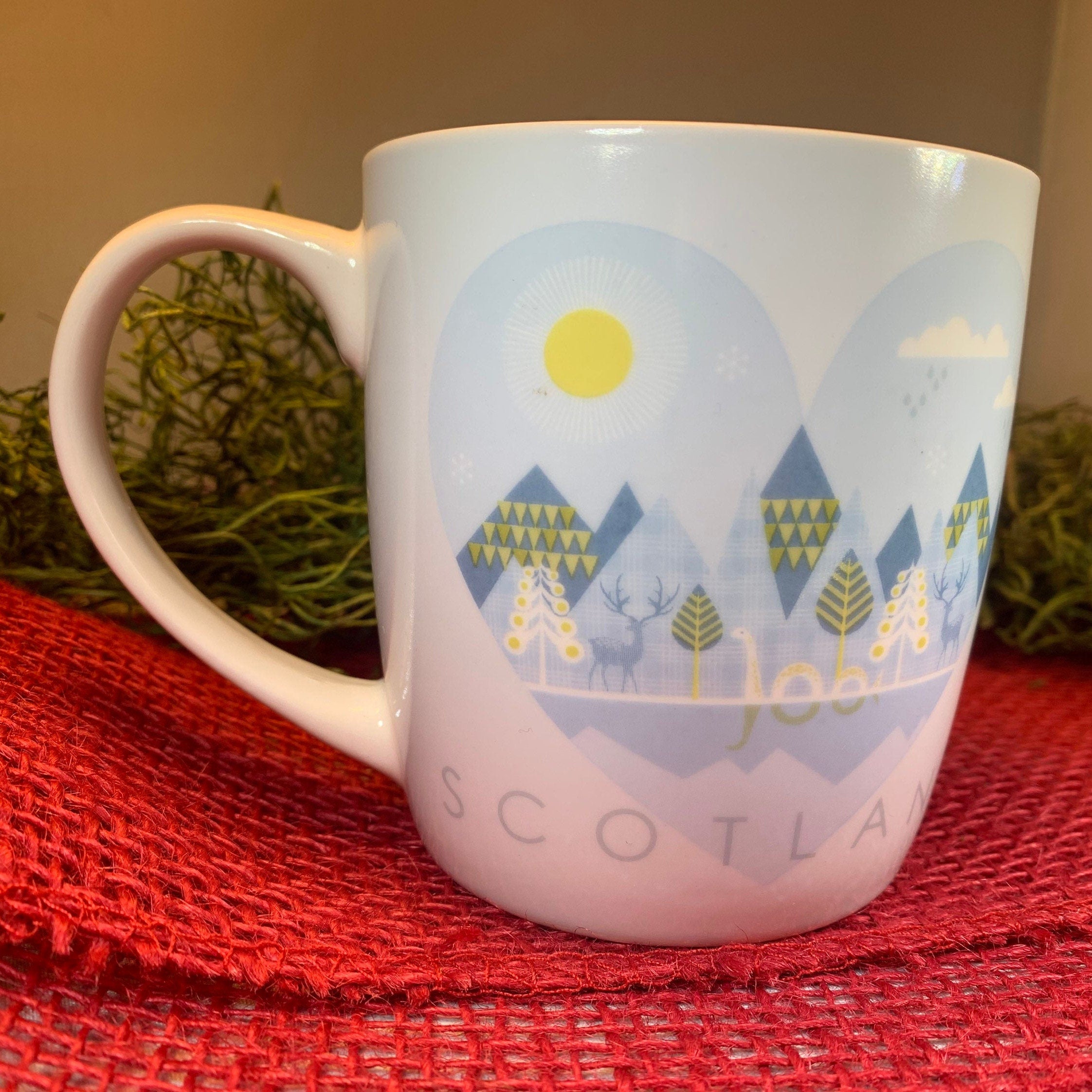 I Love Scotland Mug
